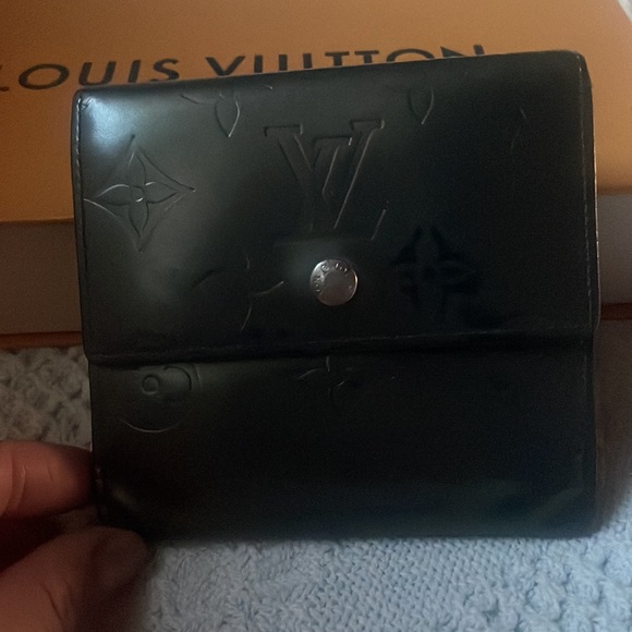 Louis Vuitton Bags Louis Vuitton Gun Metal Grey Monogram Elise Wallet W 2 Double Snap Clos